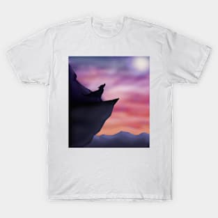 Wolf in the mountains T-Shirt